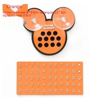 Creatieve Zachte Zuignap Tijdelijke Parkeren Teken Bewegende Auto Telefoonnummer Sign Bewegende Auto Parkeerkaart Auto Levert stijl A 4