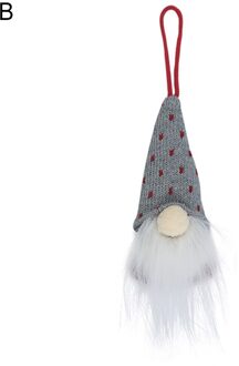 Creatiive Kerst Gnome Santa Faceless Pop Opknoping Hanger Leuke Hoed Festival Decoratie Kid B
