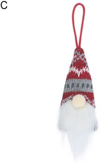 Creatiive Kerst Gnome Santa Faceless Pop Opknoping Hanger Leuke Hoed Festival Decoratie Kid