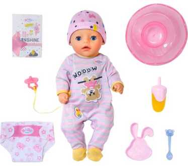 Creation BABY born® Soft Touch Little Meisje 36 cm Kleurrijk