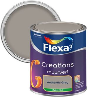 Creations - Muurverf Extra Mat - Authentic Grey - 1 liter