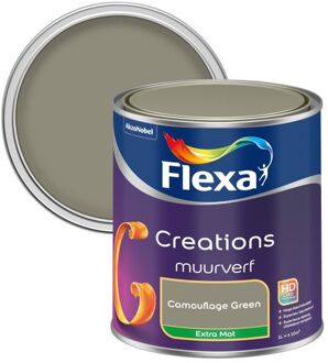 Creations - Muurverf Extra Mat - Camouflage Green - 1 liter