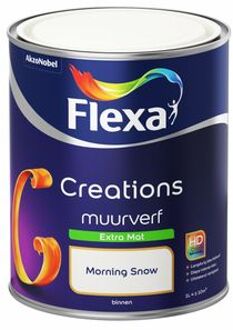 Creations - Muurverf Extra Mat - Morning Snow - 1 liter