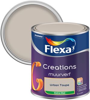 Creations - Muurverf Extra Mat - Urban Taupe - 1 liter