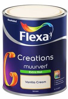 Creations - Muurverf Extra Mat - Vanilla Cream - 1 liter