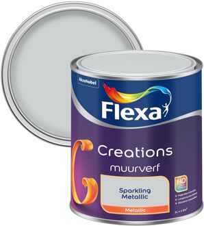 Creations - Muurverf Metallic - Sparkling Metallic - 1 liter