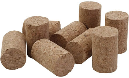 Creativ Cilindrische kurken - 50x - 4 x 2 cm - knutsel kurken - hobby en creatief