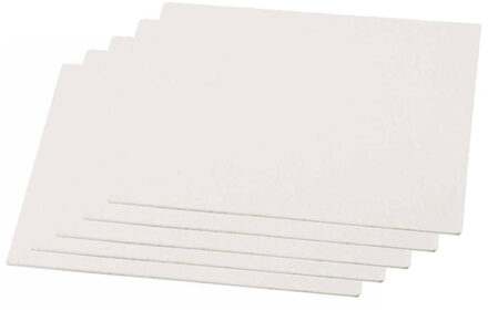 Creativ company Canvas schilderdoeken - 20x - 15 x 21 cm - 3 mm dikte - 280 grams