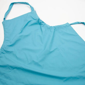 Creativ company Keukenschort / kliederschort/ kookschort/ knutselschort/ kinderschort - Blauw - Kinderen 7/12 ja