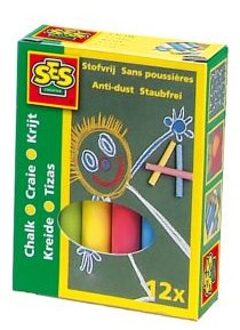 Creative 12 krijtjes - multikleur