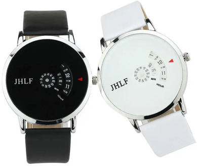 Creative Business Couple Watch Men Women 2020 Simple Fashion Lover Watches For Men Lady Casual Luxury Quartz Wristwatc Korean