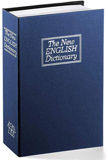 Creative Change Box Dictionary Book Insurance Box European Creative Simulation Book Safe Mini Storage Tank LESHP