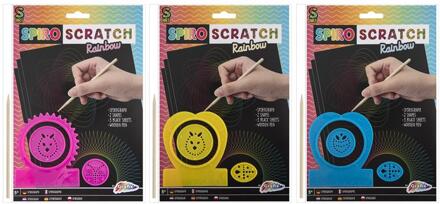 Creative Craft Group Scratchset met Spiralen Multikleur