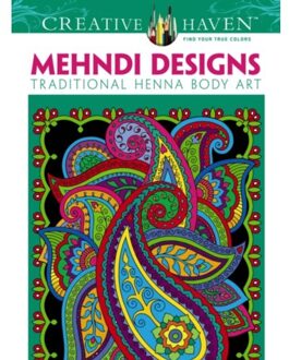 Creative Haven Mehndi Designs Coloring Book