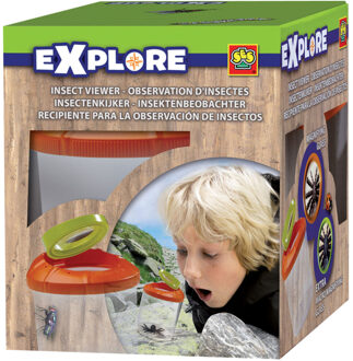 Creative insectenkijker Transparant#Oranje