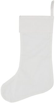 Creative Kerstsok 26 X 40 Cm Wit