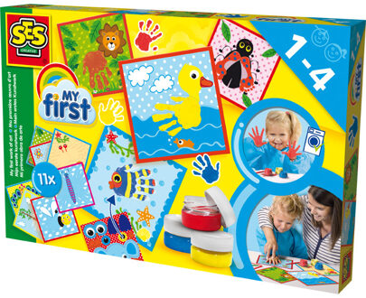 Creative mijn eerste verf kunstwerk Multikleur