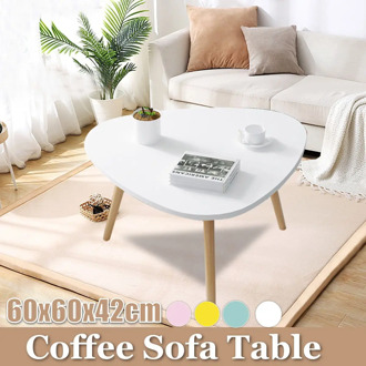 Creative Nordic Wood Low Round Coffee Table Dirty Storage Table Tea Fruit Snack Service Plate Tray Living Room Sofa Side Table