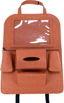 Creativiteit Eenvoudige Installatie Multifunctionele Auto Opbergtas Rugleuning Opknoping Tas Met Touch Screen Tablet Beugel