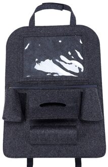 Creativiteit Eenvoudige Installatie Multifunctionele Auto Opbergtas Rugleuning Opknoping Tas Met Touch Screen Tablet Beugel