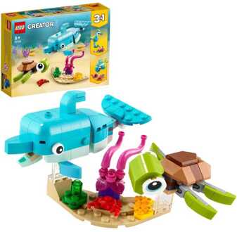 Creator 3in1 dolfijn en schildpad set 31128