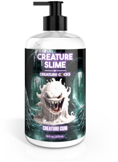 Creature Slime - Creature Cum - Ongeparfumeerde Jizz Glijmiddel - 16 fl oz / 473 ml - Creature Slime - Creature Cum - Ongeparfumeerde Jizz Glijmiddel - 16 fl oz / 473 ml