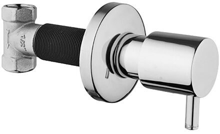 Creavit Design Bidetkraan - 1/2x1/2 - regelbaar - inbouw - chroom AC90L