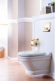 Creavit Wandcloset Creavit Antik 35,5x33x53,1 cm Keramiek Retro Glans Wit