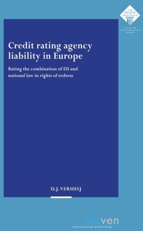 Credit rating agency liability in Europe - D.J. Verheij - ebook