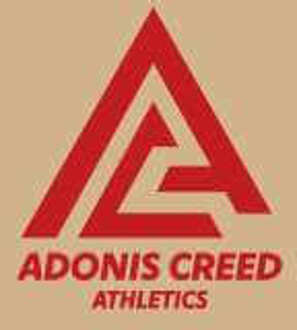 Creed Adonis Creed Athletics Logo Men's T-Shirt - Tan - L Lichtbruin