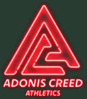 Creed Adonis Creed Athletics Neon Sign Men's T-Shirt - Green - XXL Groen