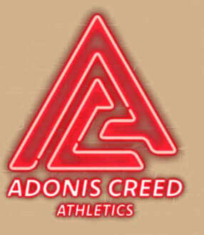 Creed Adonis Creed Athletics Neon Sign Men's T-Shirt - Tan - M Lichtbruin