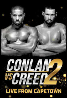 Creed Conlan Vs Creed 2 Poster Men's T-Shirt - Black - 3XL Zwart