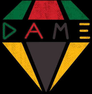 Creed DAME Diamond Logo Men's T-Shirt - Black - 5XL Zwart