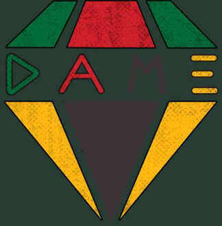 Creed DAME Diamond Logo Men's T-Shirt - Green - L Groen
