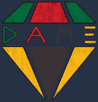 Creed DAME Diamond Logo Men's T-Shirt - Navy - XL Blauw
