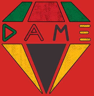 Creed DAME Diamond Logo Men's T-Shirt - Red - XL Rood
