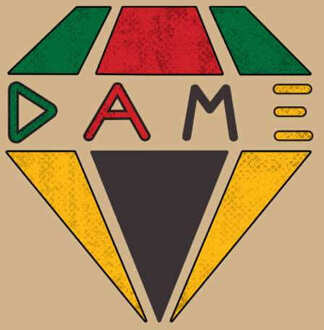 Creed DAME Diamond Logo Men's T-Shirt - Tan - L Lichtbruin