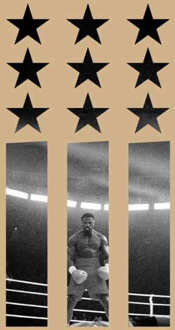 Creed Poster Stars Men's T-Shirt - Tan - L Lichtbruin