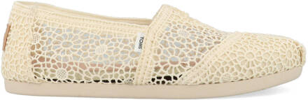 Creme Alpargata Loafers Toms , Beige , Dames - 36 Eu,38 EU