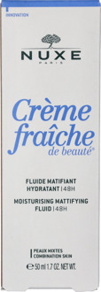 Crème Fraiche de Beaute Hydraterende Matterende Fluid 48hr 50 ml