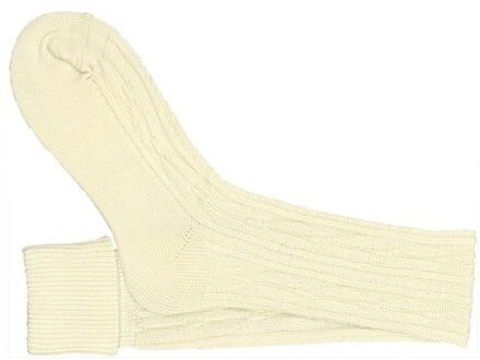 Creme witte sokken voor onder lederhose