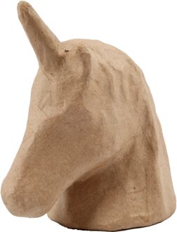 Creotime Papier Mache Creotime Eenhoorn 1 Stuk