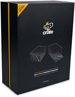 Crep Protect Crate X2 Storage Boxes - Unisex Shoecare Black - One Size