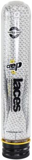Crep Protect De Ultieme Ronde Wit/Grijze Schoenveters Wit/Grijs