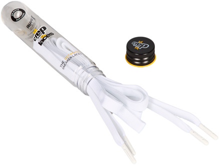 Crep Protect Flat Laces Schoenverzorging Unisex - Wit - One Size - Poly (Polyester) White