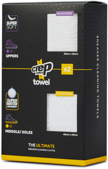 Crep Protect Microfiber Towels - Unisex Shoecare Black - One Size