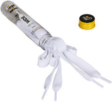 Crep Protect Wide Lace White Schoenverzorging Unisex - Wit - One Size - Poly (Polyester)