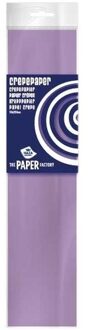 Crepe papier platte vellen - lila paars - 250 x 50 cm - Knutselen met papier - Knutselspullen - Crepepapier