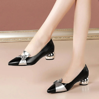 Cresfimix female fashion black square heel pumps for party women sweet shallow mouth wine red night club high heel shoes a6406o